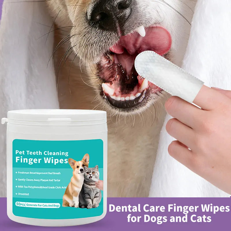 Pet Finger Wipes